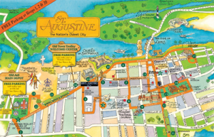 Map of St. Augustine
